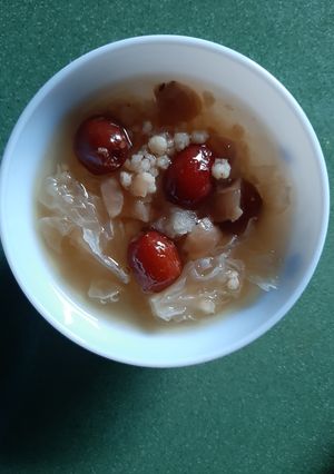 Hình của món Chè sâm bổ lượng.