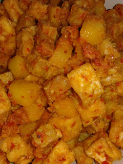 Foto resep Sambal goreng kentang tahu tempe bumbu irit