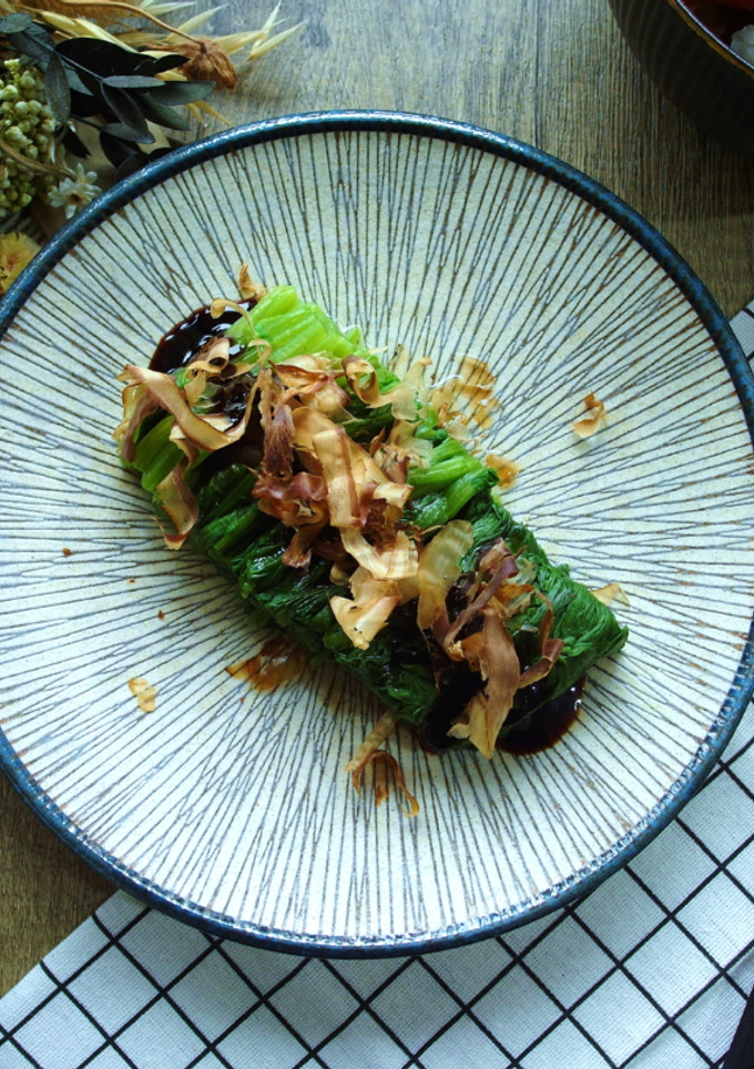【涼拌菜】和風涼拌菠菜 的食譜成品照片