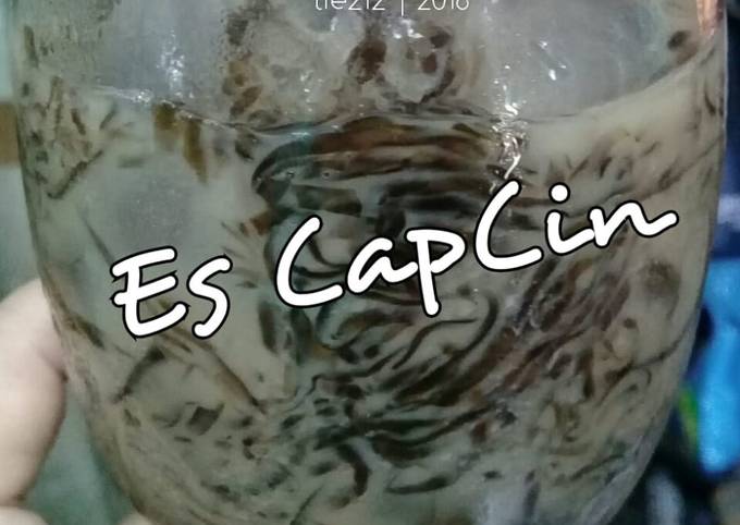 Resep Es Cappucino Cincau (CapCin) yang Enak