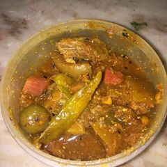 A picture of Mix veg ka achaar.
