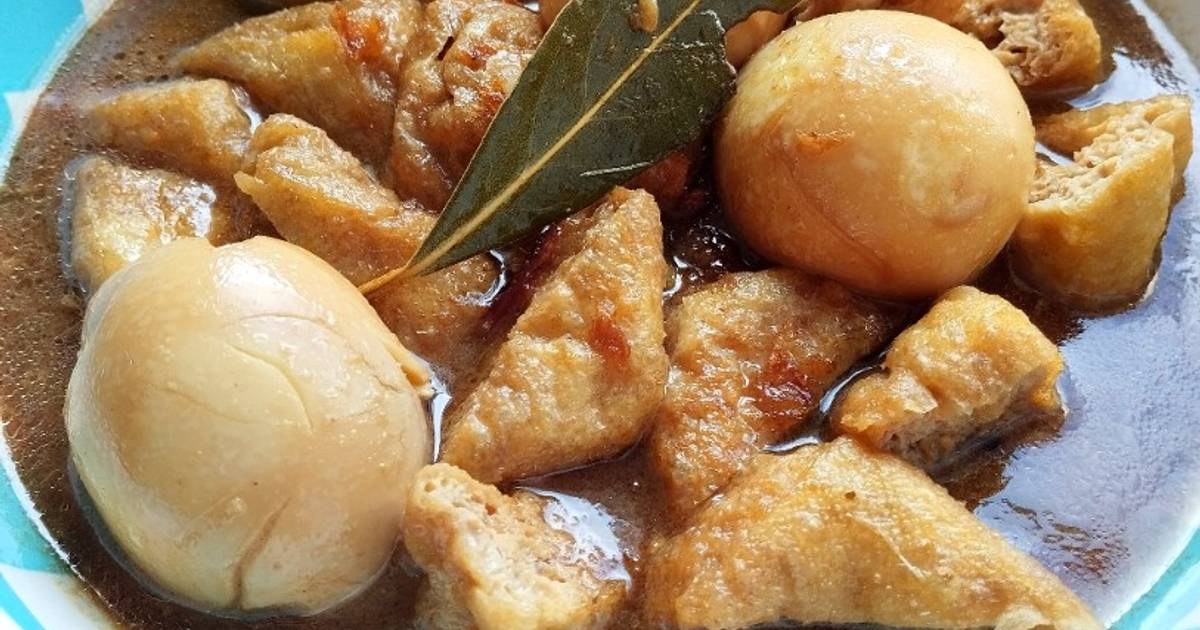 Resep Semur Tahu Telur Favorit Bunda