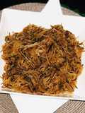 Sweet vermicelli with vanilla, raisins & cardamom (Tambi)