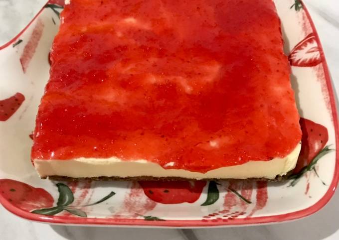 Rahasia Membuat Strawberry cheese cake 🍰 🍓, Bikin Ngiler
