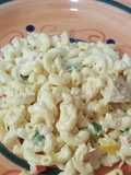 Ensalada de pasta con pollo
