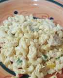 Ensalada de pasta con pollo