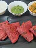 Beetroot paratha