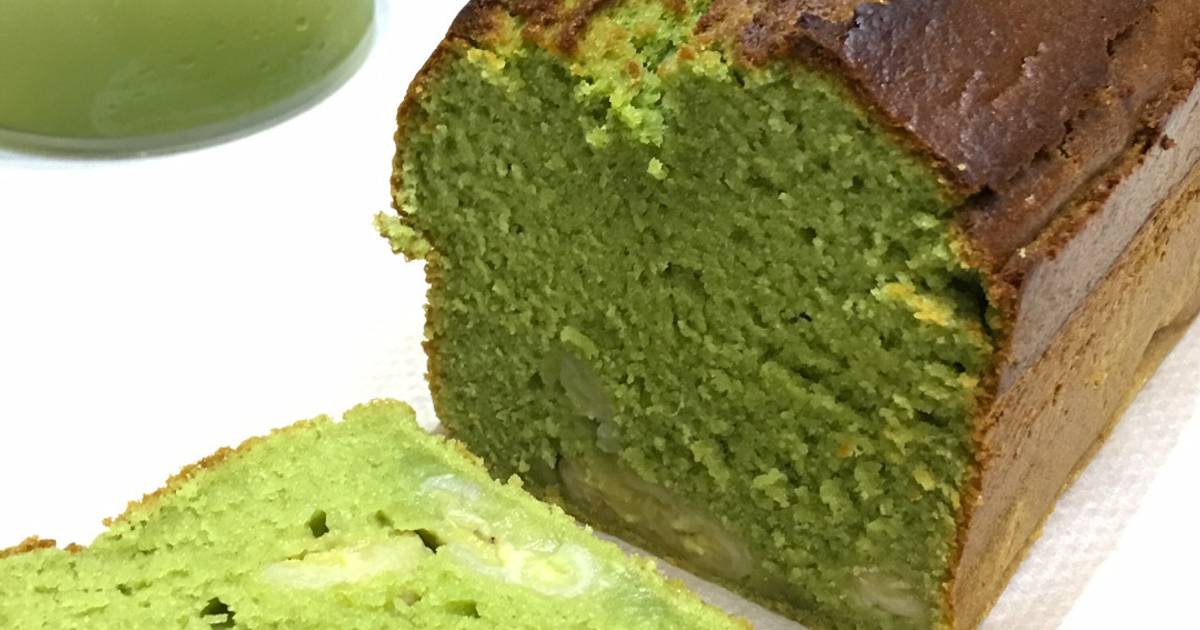 Matcha Banana Cake Receta de The Matcha House Europe (Cocina Con Té Verde)  - Cookpad