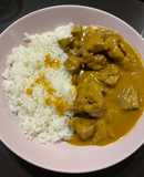 Pollo al curry casero