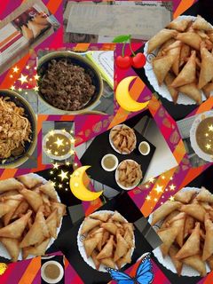 صورة لوصفة سمبوسة رقائق سويتز المقلية والمقرمشة بحشوتي اللحم والدجاج