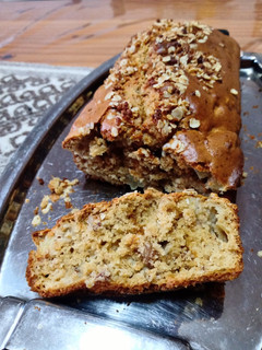Una foto de Budín de manzana bajo en azúcar 🍎