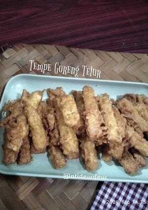 Foto resep Tempe Goreng Telur