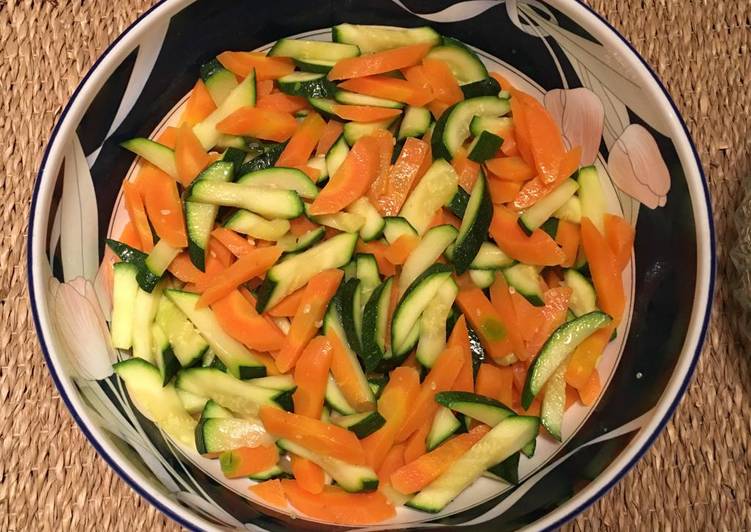 Carrot and zucchini mix #mashujaarecipe#