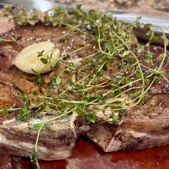 A picture of Easy Weeknight Reverse Sear Porterhouse.