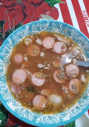 Una foto de Sopa de lentejas 🥣🥰