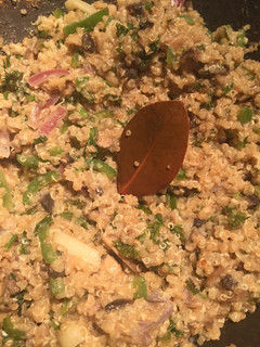 Una foto de Risotto de Quinoa y Vegetales