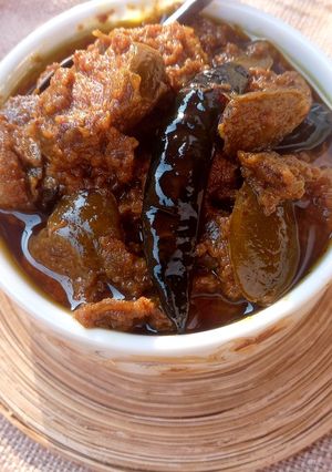 জলপাইয়ের টক ঝাল আচার রেসিপির প্রধান ছবি