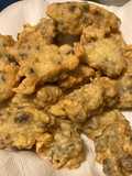 Frittelle cavolfiore e gamberi