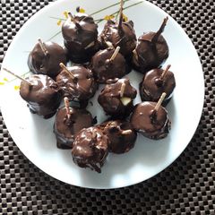 A picture of Chocolate peanut  banana Easy &quick recipe.