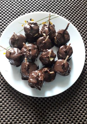 A picture of Chocolate peanut  banana Easy &quick recipe.