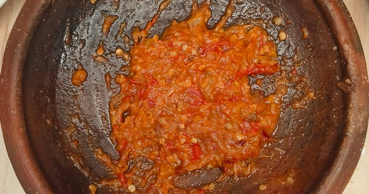 Resep Sambal Terasi Dijamin Nikmat dan Mudah
