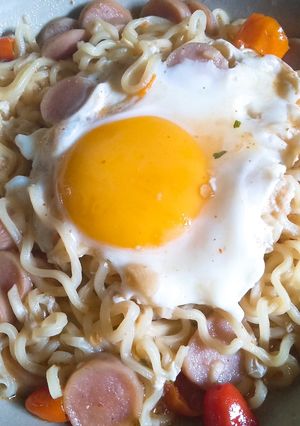 Foto resep 21. Mie Kuah Pedas Over Topping 😂