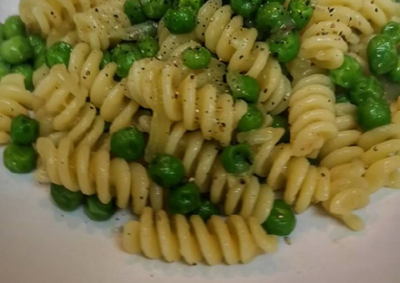 🇮🇹 Pasta con guisantes (pasta e piselli) 🇮🇹