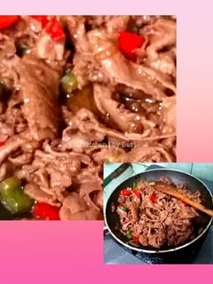 Foto resep Sapi lada hitam