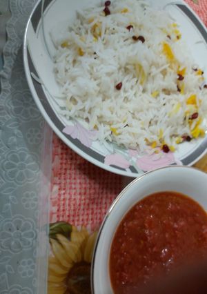 عکسی از دستور پامادور خورشت شمالی