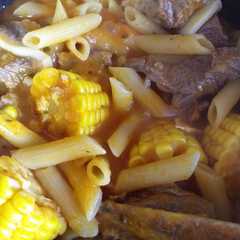 Foto principal de Guiso de fideo con choclo