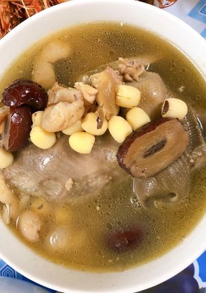 Hình của món Chim hầm.