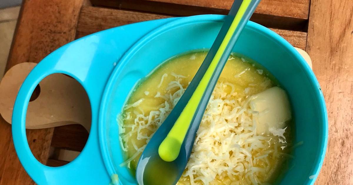 Resep Mpasi 6 bulan bubur JaJuKe (Jagung KeJu Kentang) oleh Dinda