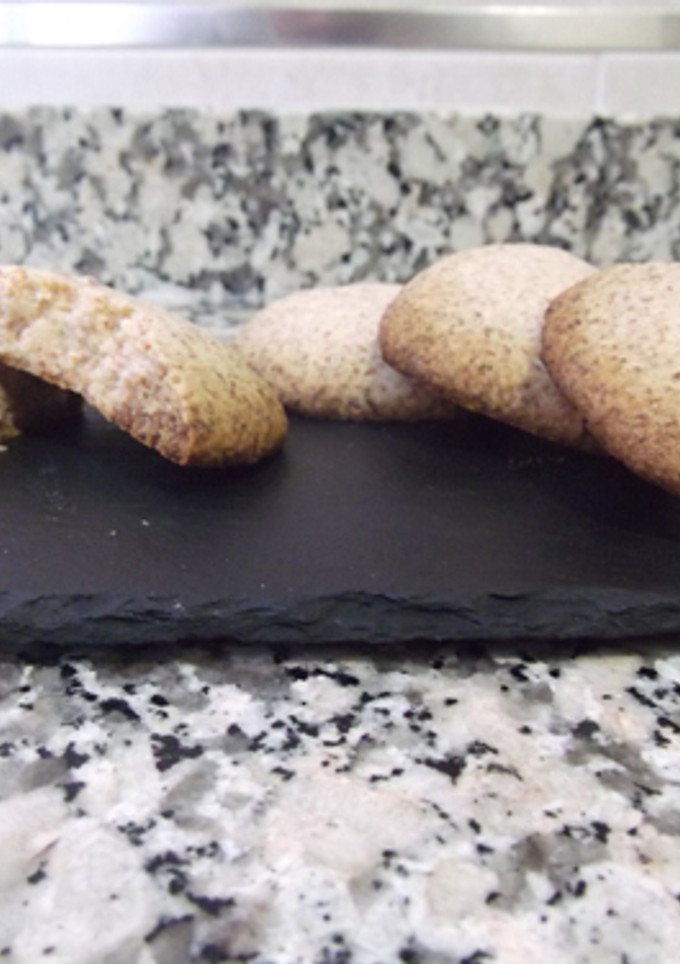 Una foto de Mantecados de coco
