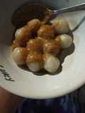 Cilok aci (Takaran sendok)