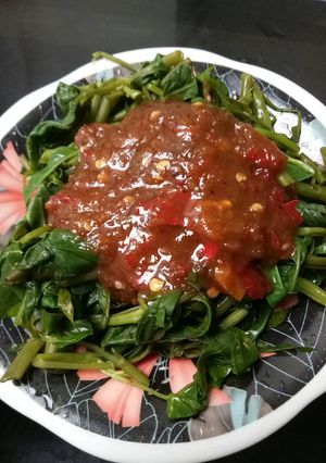Foto resep Brambang Asem Kangkung