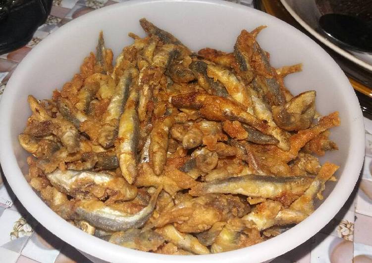 Teri goreng kriuk