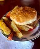Sándwich de matambre de cerdo