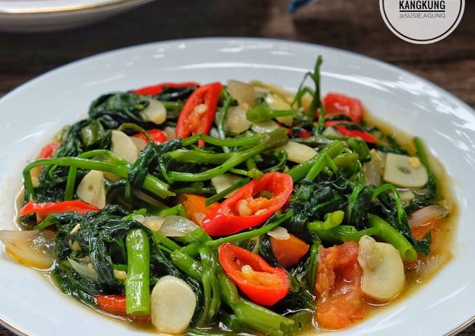 Kangkung Goreng Belacan Ala Thai Sayur Kampung Juga Dapat Perhatian Masak Kangkung Goreng Belacan Rencah Sotong Memasak Kangkung Belacan Tidak Sulit Durasinya Hanya Sekitar 15 Menit Nasai Alina