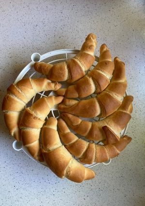 Vajas kifli recept fotója