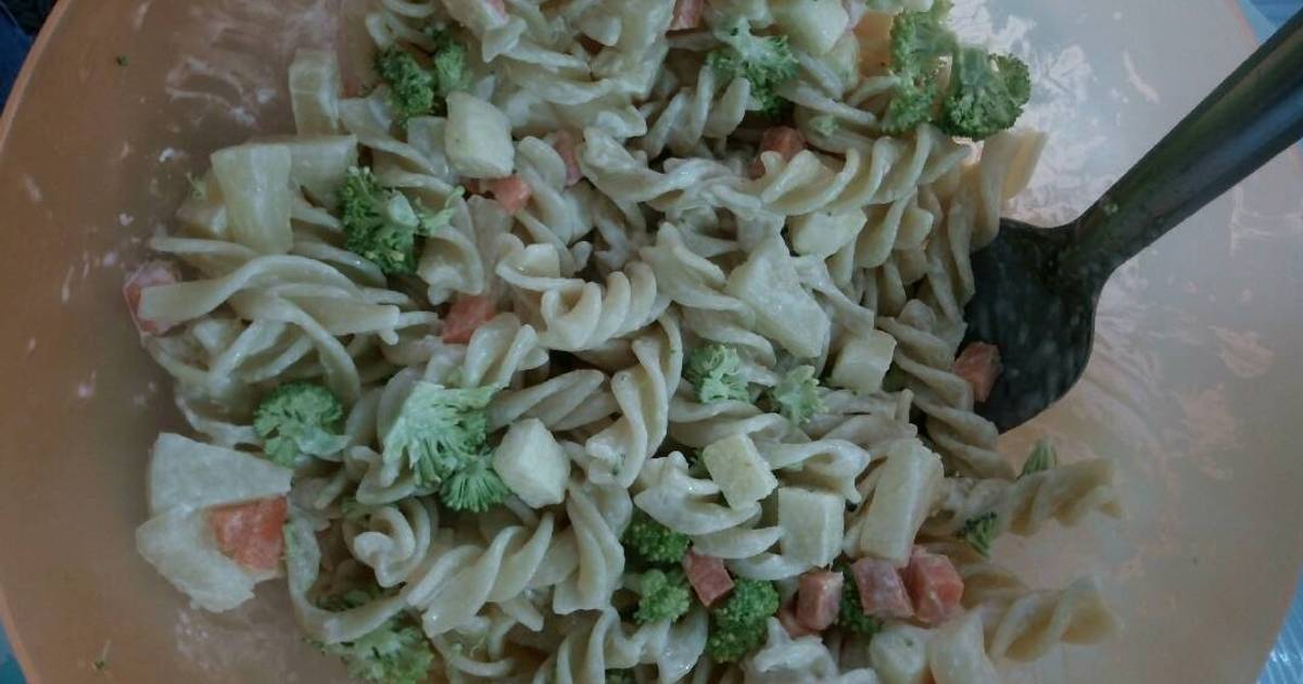 Ensalada de pasta con brocoli - 75 recetas caseras- Cookpad