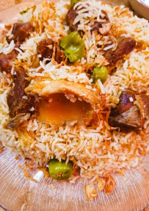 A picture of Qorma Pulao.