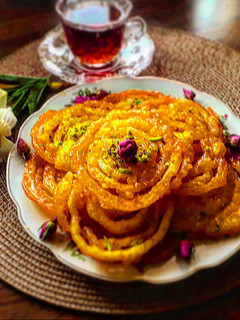 عکسی از دستور زولبیا (بدون نشاسته و ماست و استراحت)