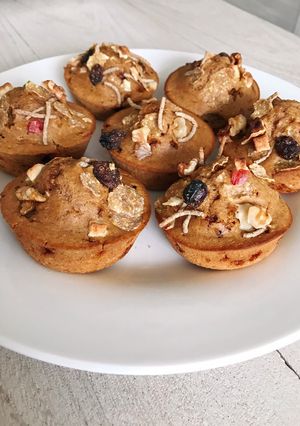 Una foto de Muffins Veganos