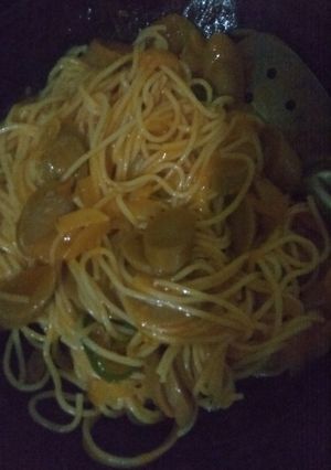 Foto resep Sepaghtti sosis sederhana