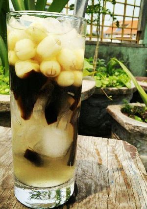 Hình của món Chè Sen Thạch.
