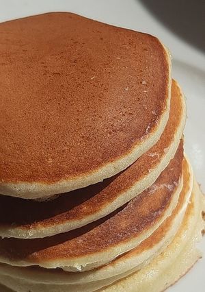 Una foto de Panqueques de banana
