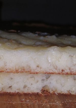 Una foto de Focaccia de queso