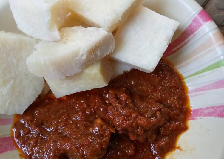 Recipe of Quick Boiled yam