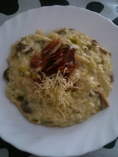 Una foto de Risotto de setas