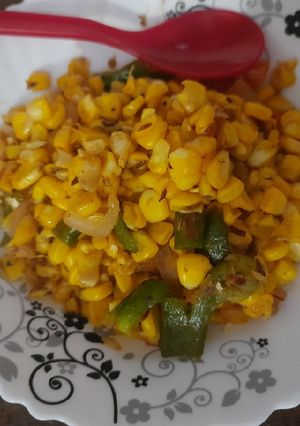 A picture of Buttery sautéed corn.